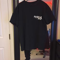 Purple brand shirt black
