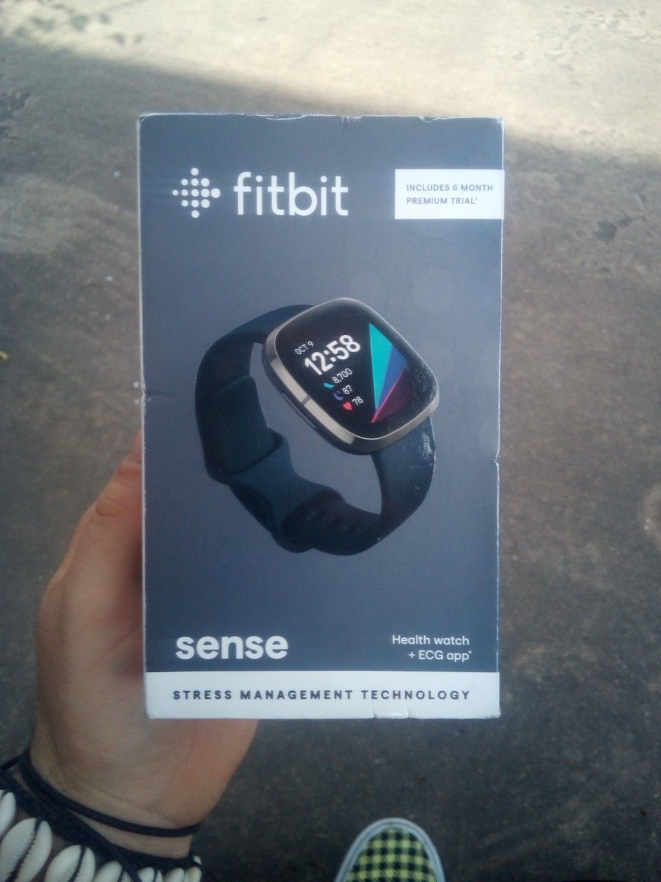 Fitbit sense smart/health watch