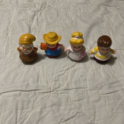 Fisher Price Little People  Lot Of Four