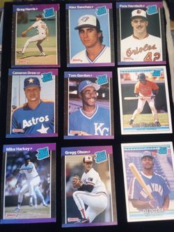 Baseball cards