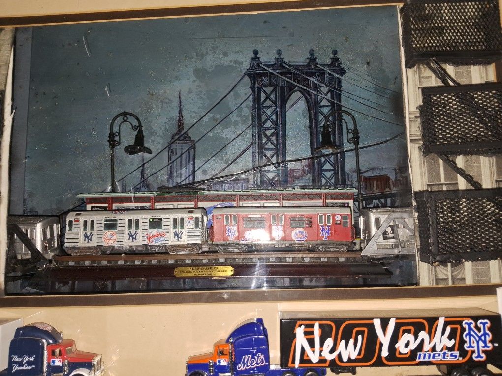 Subway Series Shadow Box Scene