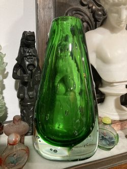 Vintage Mid Century Murano Glass Vase