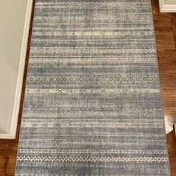* WASHABLE *Lightly Used Area Rug- ReaLife Rug