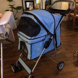 Everyyay Place Blue Pet Cart 