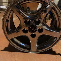 2 Original 2002 Pontiac Firebird Rims. 