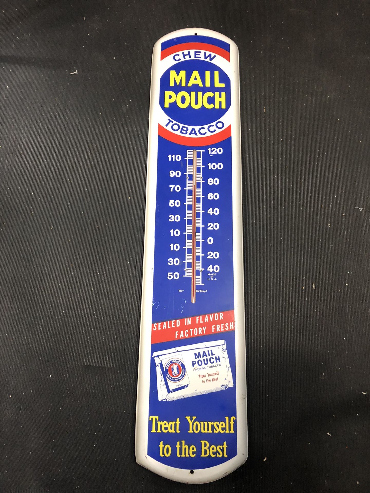 Mail Pouch Tobacco Thermometer