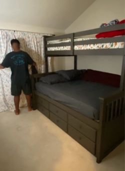 Bunk bed with trundle