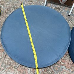 Two K9 Ballistics Medium Tough Ripstop™ Round Pillow Dog Bed