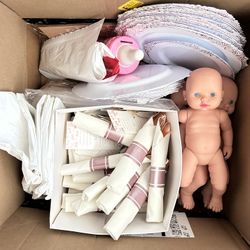 Baby Shower Games/Decorations Bundle 50$