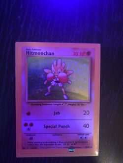 Hitmonchan 1999 holo