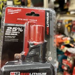Milwaukee M12 Battery 5.0 Ah $110