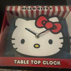 Hello Kitty Tabletop Clock
