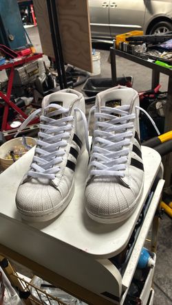 Adidas Pro Model High-Top Sneakers
