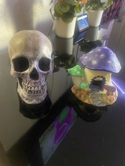 Skull Fish Tank Decoration