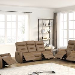 3 Pc Recliner Livingroom Set