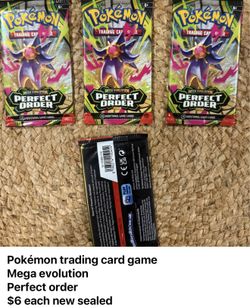 $6 Each New Sealed Pokémon
