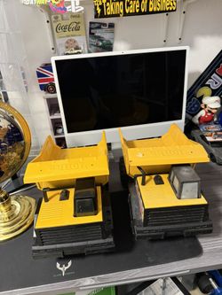 Tonka Dump Trucks 2 Of Them One Price 