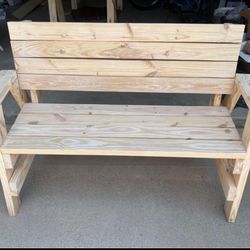 Wooden Bench 