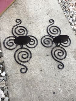 Home interiors decoration. Esconces.