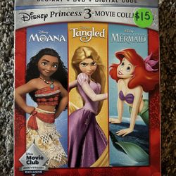 Disney Princess 3 Movie Collection