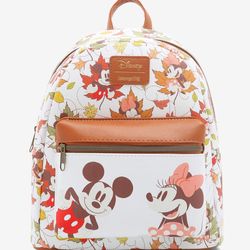 Mickey And Minnie Autumn Loungefly