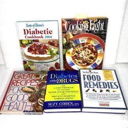 lot Of 5 Assorted Cook Books & More! As Shown! - OBO