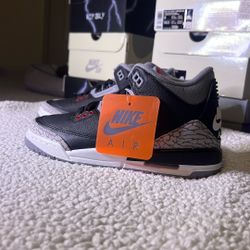 Jordan 3 Retro Black Cement Size 4