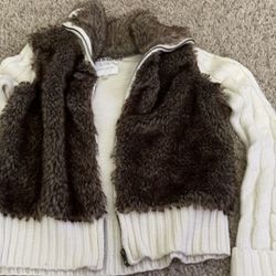 Women’s Beige Fur Jacket 