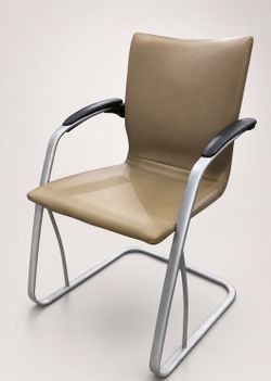 European Side Vinyl Guest Chair – Floor Sample – From $100 📦 Florida
