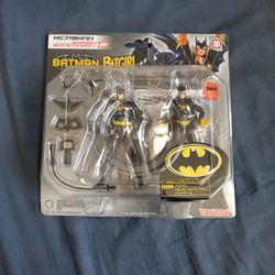 New MicroMan Micro Action Series Batman Batgirl Figures