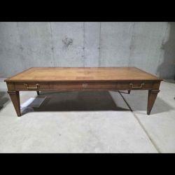 Vintage Mid Century Baker Coffee Table.  57in x 25in