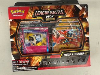 Poke’mon Mega Lucario ex League Battle Deck