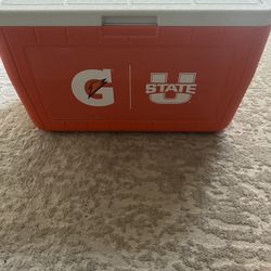 Utah State Gatorade Cooler 