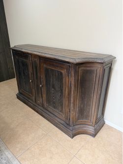 Brown wood Hooker Buffet