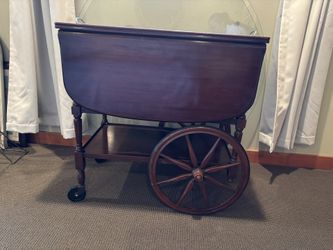 Antique Tea Cart.