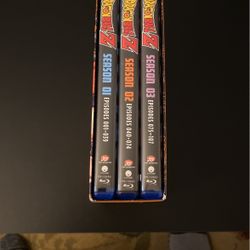 DBZ Blu-Ray Seasons 1-3 
