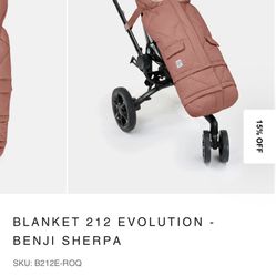 BLANKET 212 EVOLUTION - BENJI SHERPA ROSE DAWN