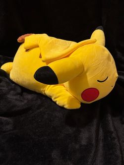 Jazwares Pokémon 18" Jumbo Sleeping Pikachu Plush Stuffed Animal – Excellent Condition