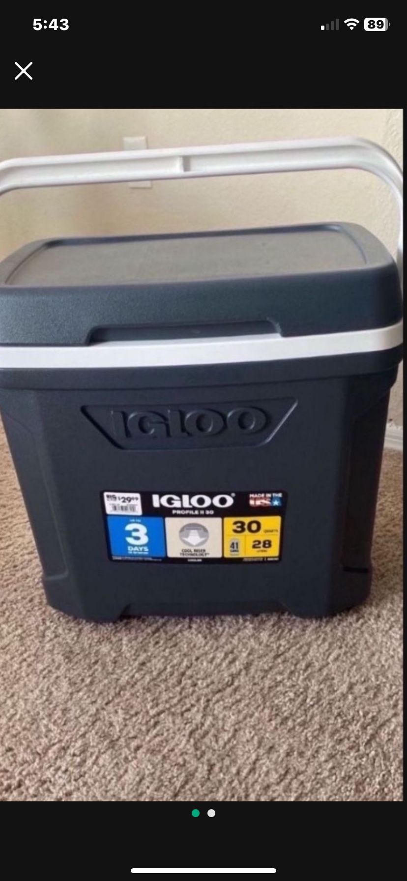 Cooler Igloo New
