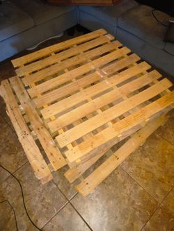3 Wooden pallets