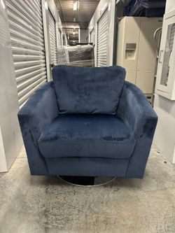 Largo Drive Indigo Swivel Chair. Price Including Delivery