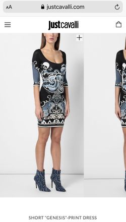 New With Tags Just Cavalli Dress Size 40