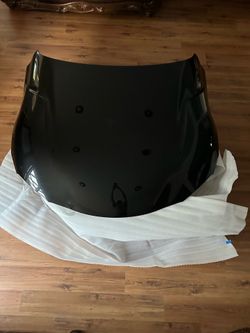 A90 Toyota Supra Black Hood