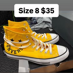 Converse Size 8 Men  