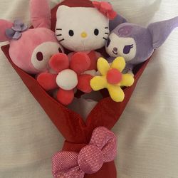 Sanrio Flower Bouquet/ Stuffed Animal