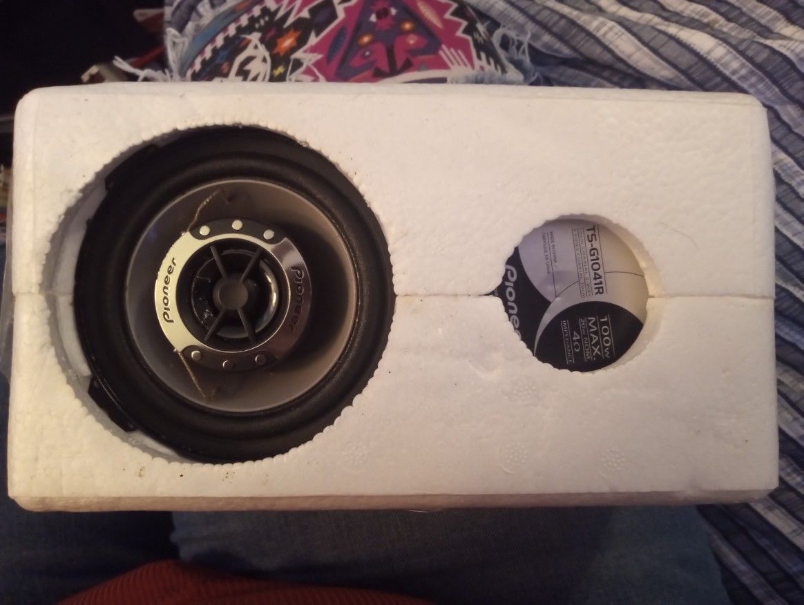 Pioneer TS-G1041R 4" 2-way car speaker