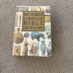 Richards Complete Bible Dictionary Hardcover