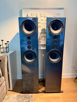 Tekton Design Pendragon Loudspeakers - Custom High Gloss Metallic Grey (Pair)