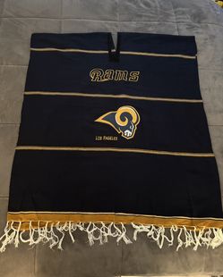 Los Angeles Rams Winter Poncho 