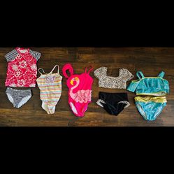 Like New Girls Swimsuits Size 7